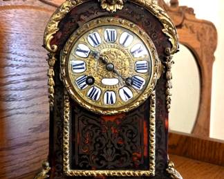 19thc Boulle Clock
