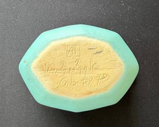 Van Briggle Art Pottery Lotus Bowl