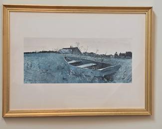 Framed Print of Andrew Wyeths Teels Island