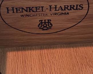 HenkelHarris Wild Black Cherry Highboy Dresser