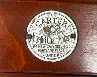 Carter Invalid Chair Maker Tray Table