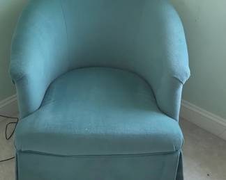 Jackson Chair Co. Barrel Back Accent Chair with Skirted Base