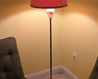 Vintage Art Nouveau Style Floor Lamp