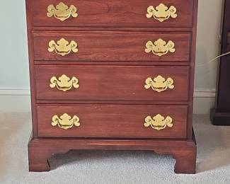 Henkel Harris Wild Black Cherry Side Tables