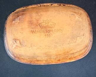 W. Germany BAYKERAMIK ROMERTOPF Terracotta Roaster with Lid