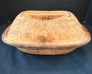 W. Germany BAYKERAMIK ROMERTOPF Terracotta Roaster with Lid