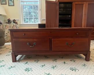 Bob Timberlake for Lexington Cherry Wood Coffee Table with Drawers