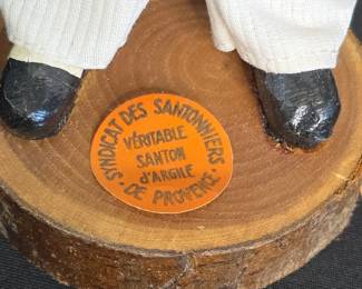 Sylvette Amy Santonnier Figurine of a Baker