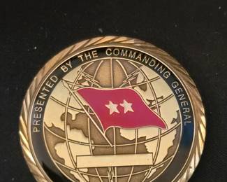 US Army CECOM Commanding General Challenge Coin