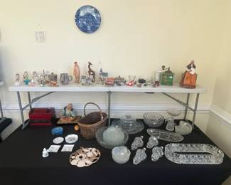 Collection of Assorted Decorative Estate Tabletop Items