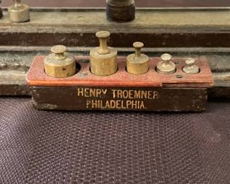 Henry Troemner No. 1 Apothecary Balance Scale