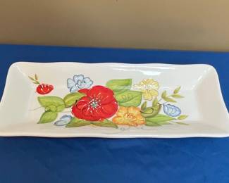 The Pioneer Woman Sweet Rose Rectangular Serving Platter