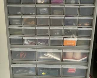 Akro-Mils 44-Drawer Plastic Parts Cabinet