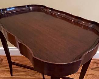 Georgian Style Mahogany Tray-Top Table