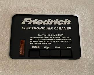 Friedrich Electronic Air Cleaner