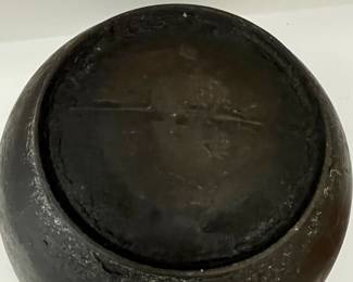 Antique Gate-Marked Cast Iron Cauldron or Scotch Bowl