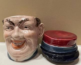 Austrian Polizist Character Tobacco Jar