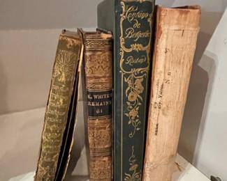 Collection of Four Vintage and Antique Books