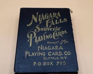 1901 Pan-American Exposition Niagara Falls Souvenir Playing Cards