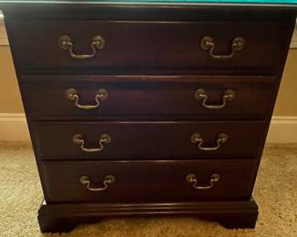 Chippendale Style Mahogany Bachelor Chest