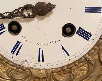 French Empire Mantel Clock by Blanc Fils, Palais Royal