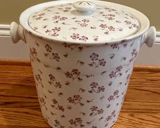 Hancock Bros Royal Semi-Porcelain Biscuit Barrel