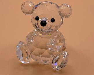 Swarovski Crystal Large Bear Figurine