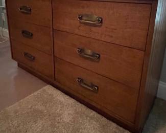 Mid-Century Modern Six-Drawer Dresser