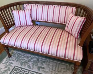 Vintage Windsor-Style Spindle Bench