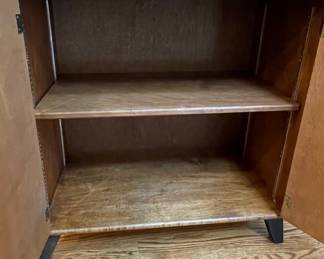 Art Deco Diamond Inlay Cabinet