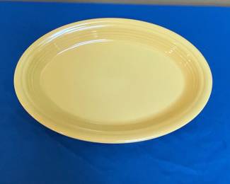 Fiesta Yellow Oval Serving Platter (Post-1986)