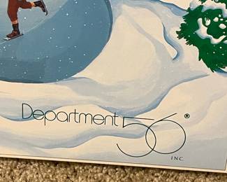 Department 56 Village Animated Skating Pond