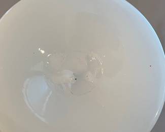 Victorian Bristol Glass Vase with Applied Enamel and Jewel Dots