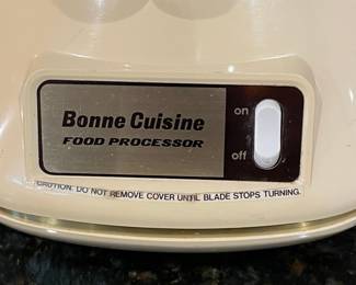 Bonne Cuisine Food Processor