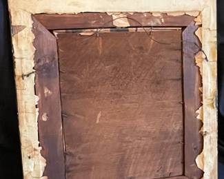 Antique Baroque Revival Giltwood Mirror