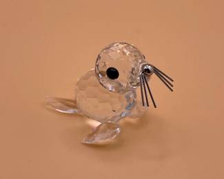 Swarovski Crystal Baby Seal Figurine 012530