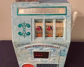 Medley Mfg. Co. 'One Armed Banker' Slot Machine Bank