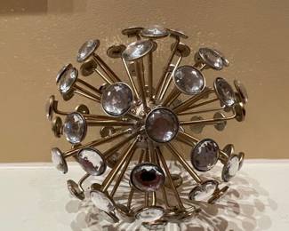 Benzara Jeweled Orb An Elegant Objet D' Art