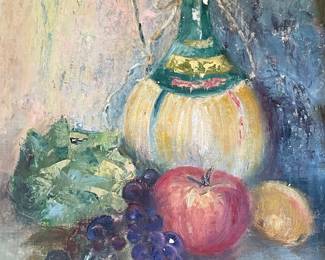 E. Guthy Still Life Painting, 1960