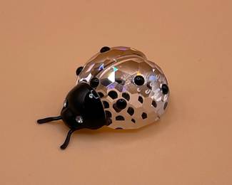 Swarovski Crystal Ladybug Figurine #190858