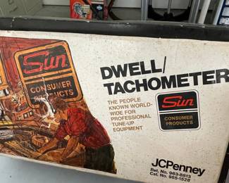 Sun Consumer Products Dwell/Tachometer (JCPenney)