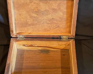 Vintage Tole Painted Document Box
