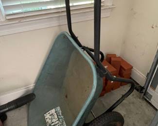 Two-Wheeled Poly Garden Cart