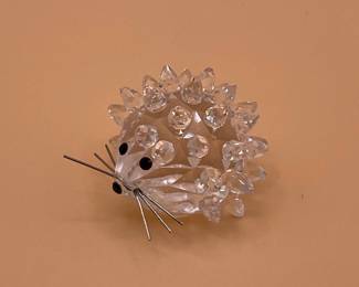 Swarovski Crystal Hedgehog Figurine (7630 NR 040)