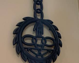 Wilton Cast Iron Odd Fellows Trivet