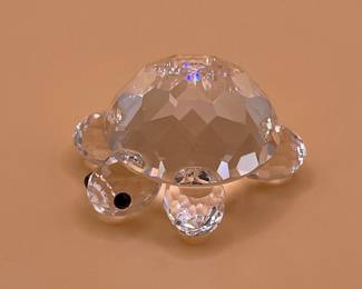 Swarovski Crystal Turtle Figurine 7632 NR 030