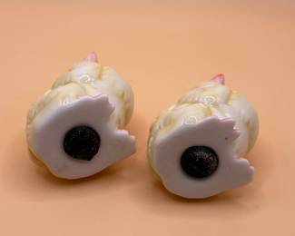 Vintage Lefton Yellow Baby Chicks Salt and Pepper Shakers