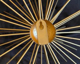 Mid-Century Modern Starburst Sea Urchin Wall Sculpture