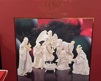 Lenox Holiday Miniature Nativity 7-Piece Set