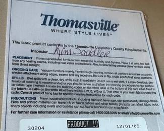 Thomasville Upholstered Sofa